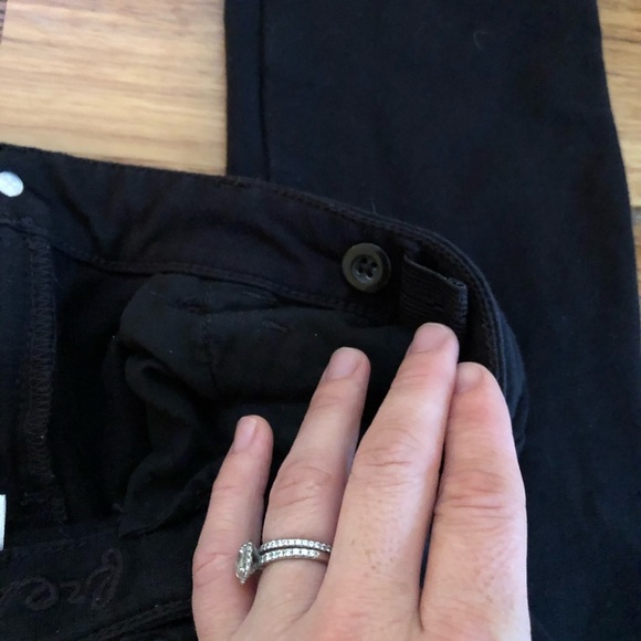 Joe Fresh Black Leggings/Pants, Size 10 - Picture 4 of 4